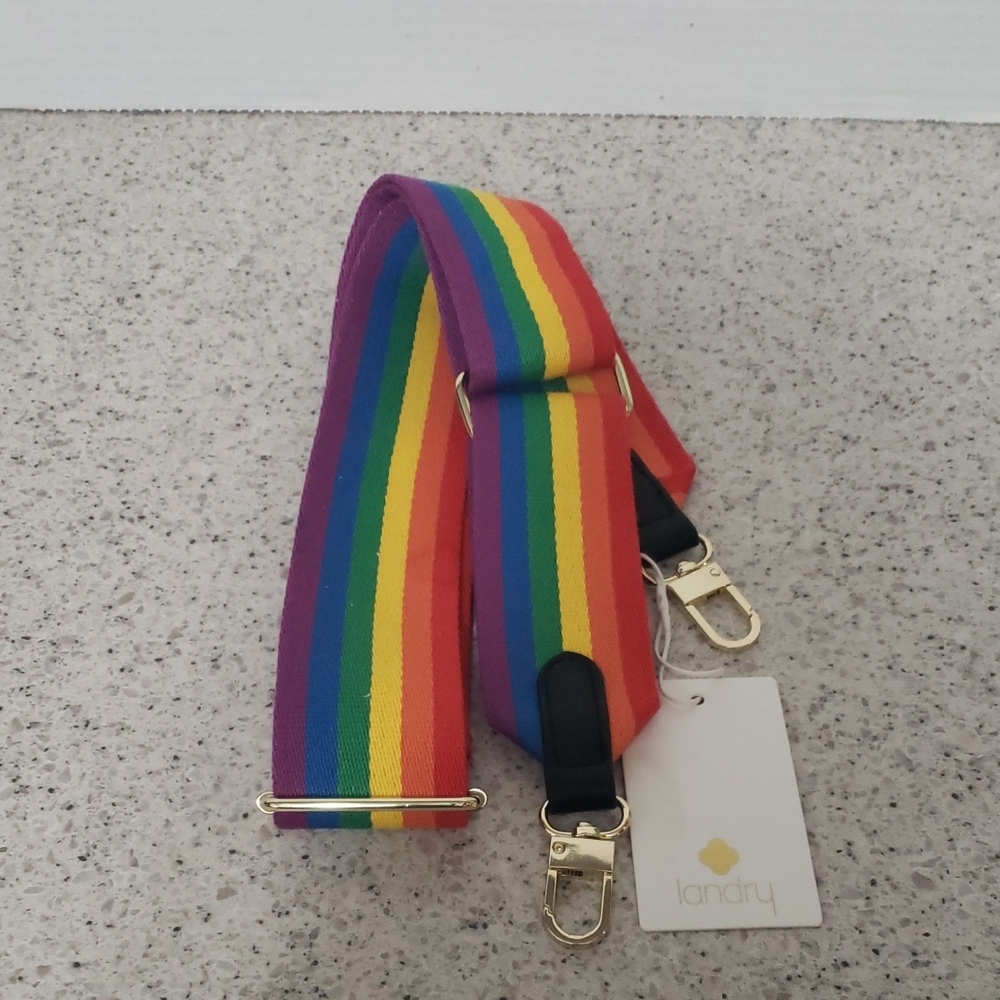 Landry Rainbow‎ Strap with Gold Clip